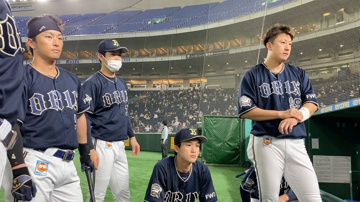 Orix Buffaloes 杉本裕太郎 円陣 声出し Bs21 Buffaloes Baseball Orix プロ野球 Npb Hub