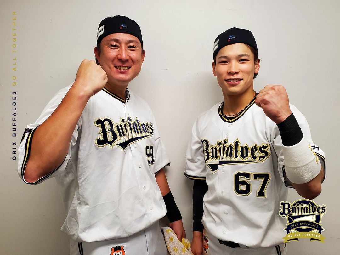 ORIX-Buffaloes: #杉本裕太郎 #貴重な追加点 #中川圭太 #同点タイムリー #ナイスバッティング #頼りになります #我が ...