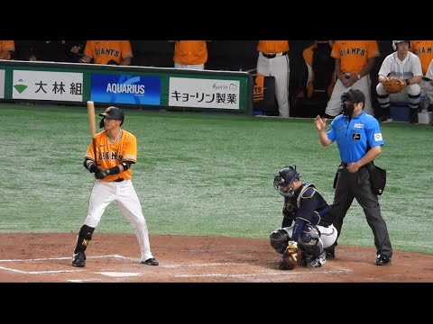 巨人BIGチャンス！レギュラー長野久義で決められるか！な場面ハイライト　巨人対オリックス　4回裏　in東京ドーム