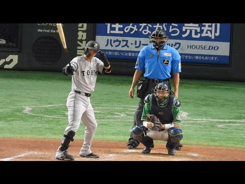 大活躍の巨人吉川尚輝！見事な流し打ちヒット炸裂の8回裏ハイライト　巨人対ヤクルト　2024/6/23(日)in東京ドーム