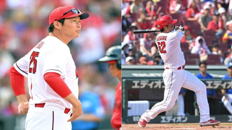 ⚾広島・新井監督　好機で代打・松山「いい内容だったと思います」九里抹消「ローテーションの関係で」一問一答📉 JAPAN